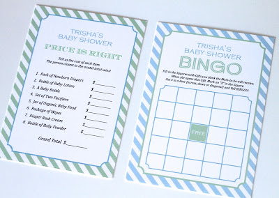 Embellished Paperie Diaper Baby Shower Invitation In Blue