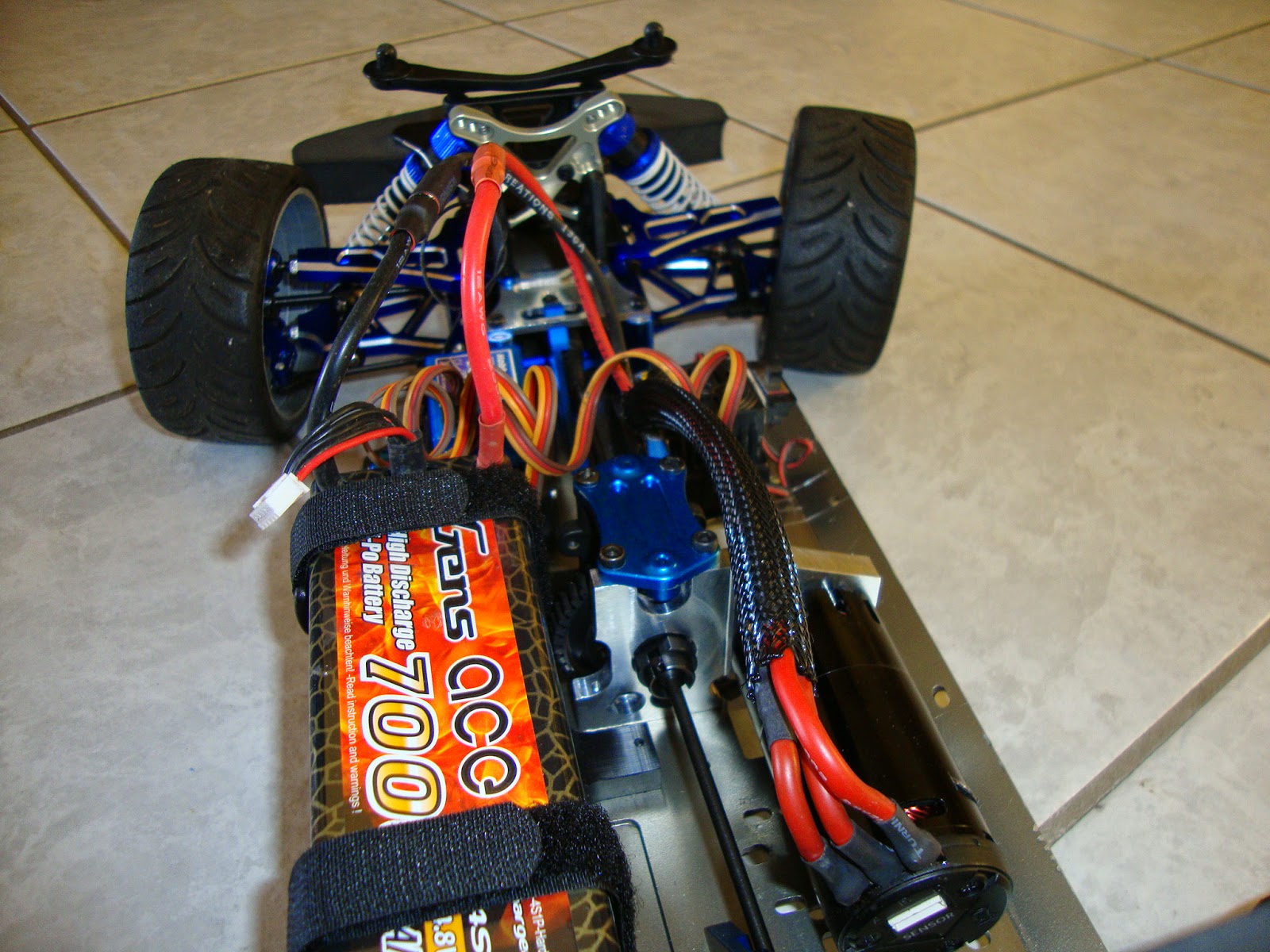 RC BRUSHLESS BLOG kyosho drx nitro to electric high speed