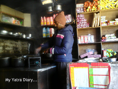 A local dhaba in Badrinath town