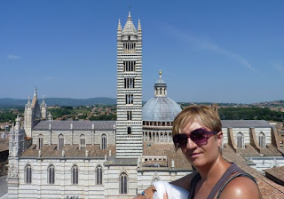 Vistas desde la terraza del Museo dell’Opera Metropolitana del Duomo.