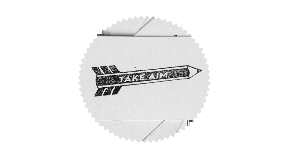 Take Aim - graphic design blog