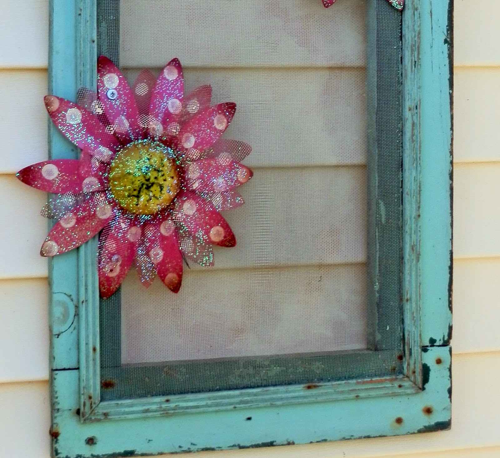 My Paper Inclination: Window Screen Decoration