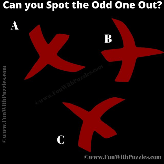 Kids Odd One Out Picture Riddle: Spot the Difference!