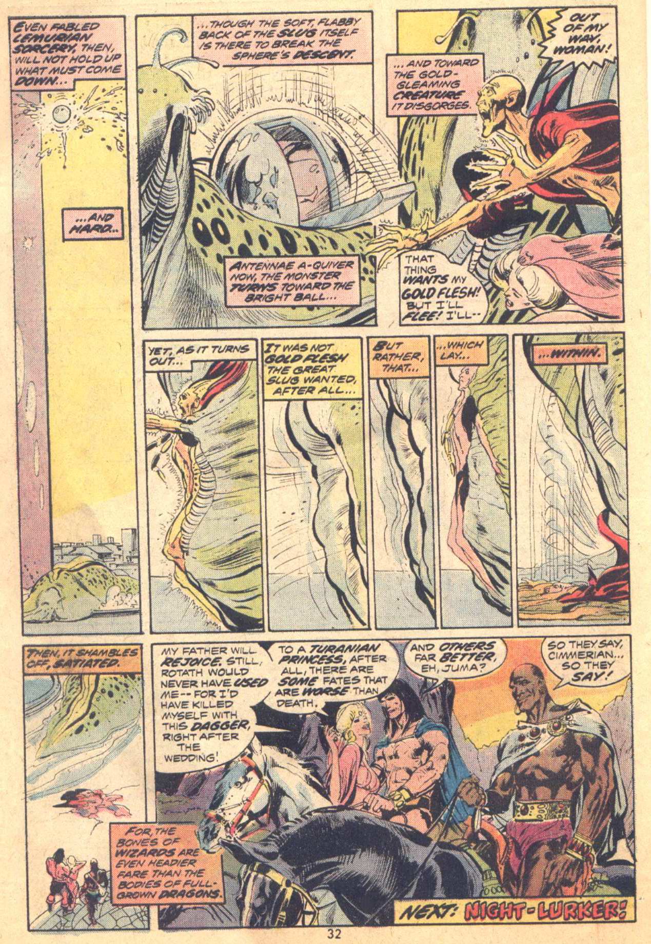 Read online Conan the Barbarian (1970) comic -  Issue #37 - 21