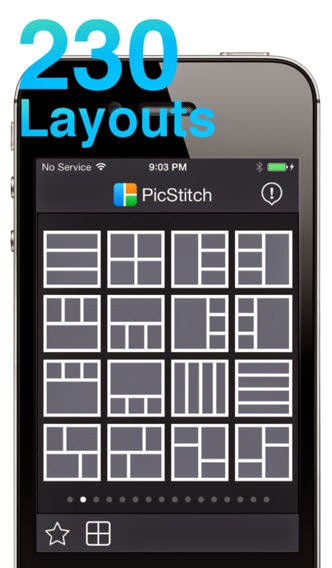 تطبيق مجاني لتزين وتحسين وتعديل الصور للأيفون والايباد Pic Stitch 4.2 iOS
