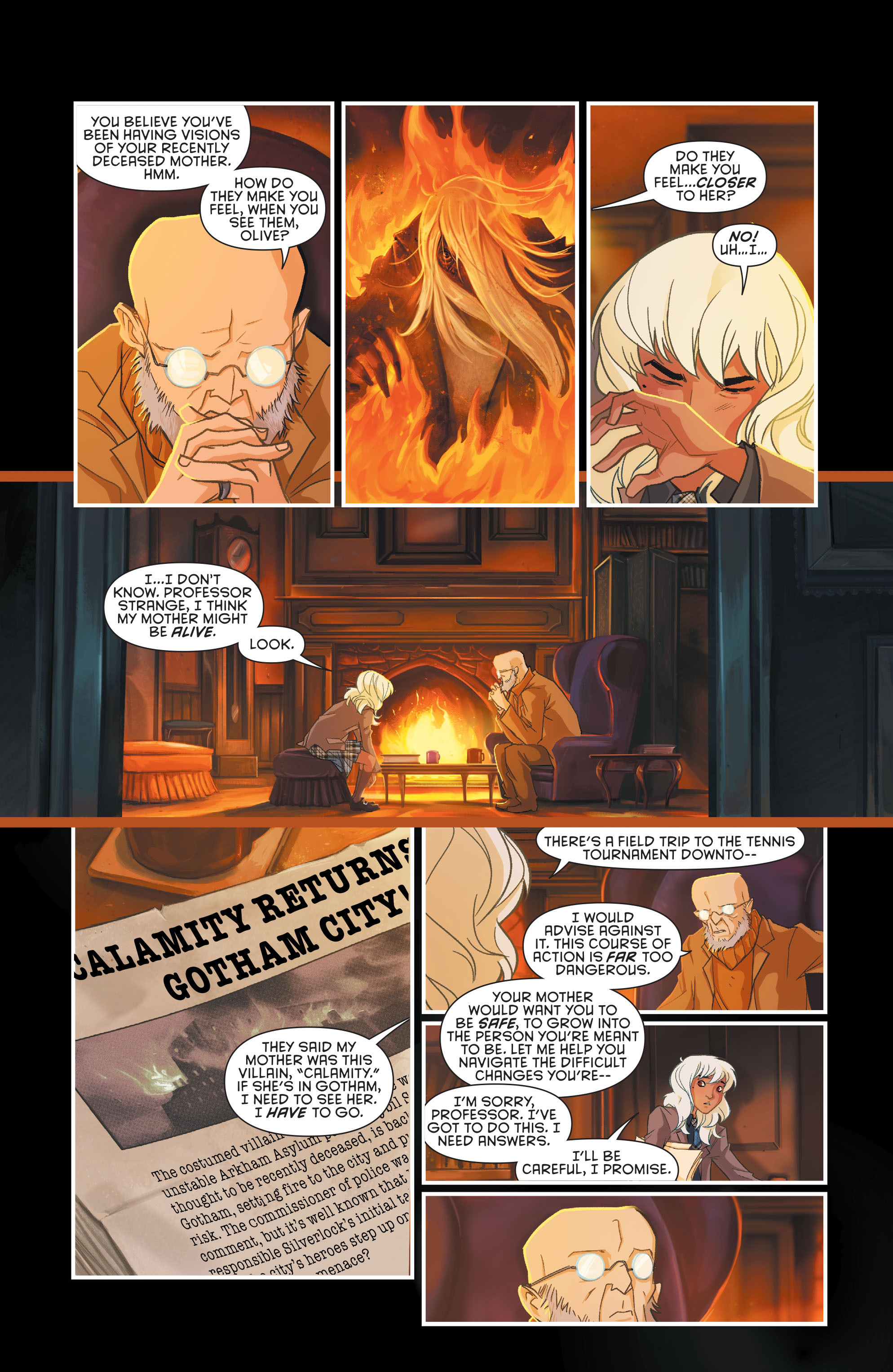 Read online Gotham Academy comic -  Issue #11 - 2