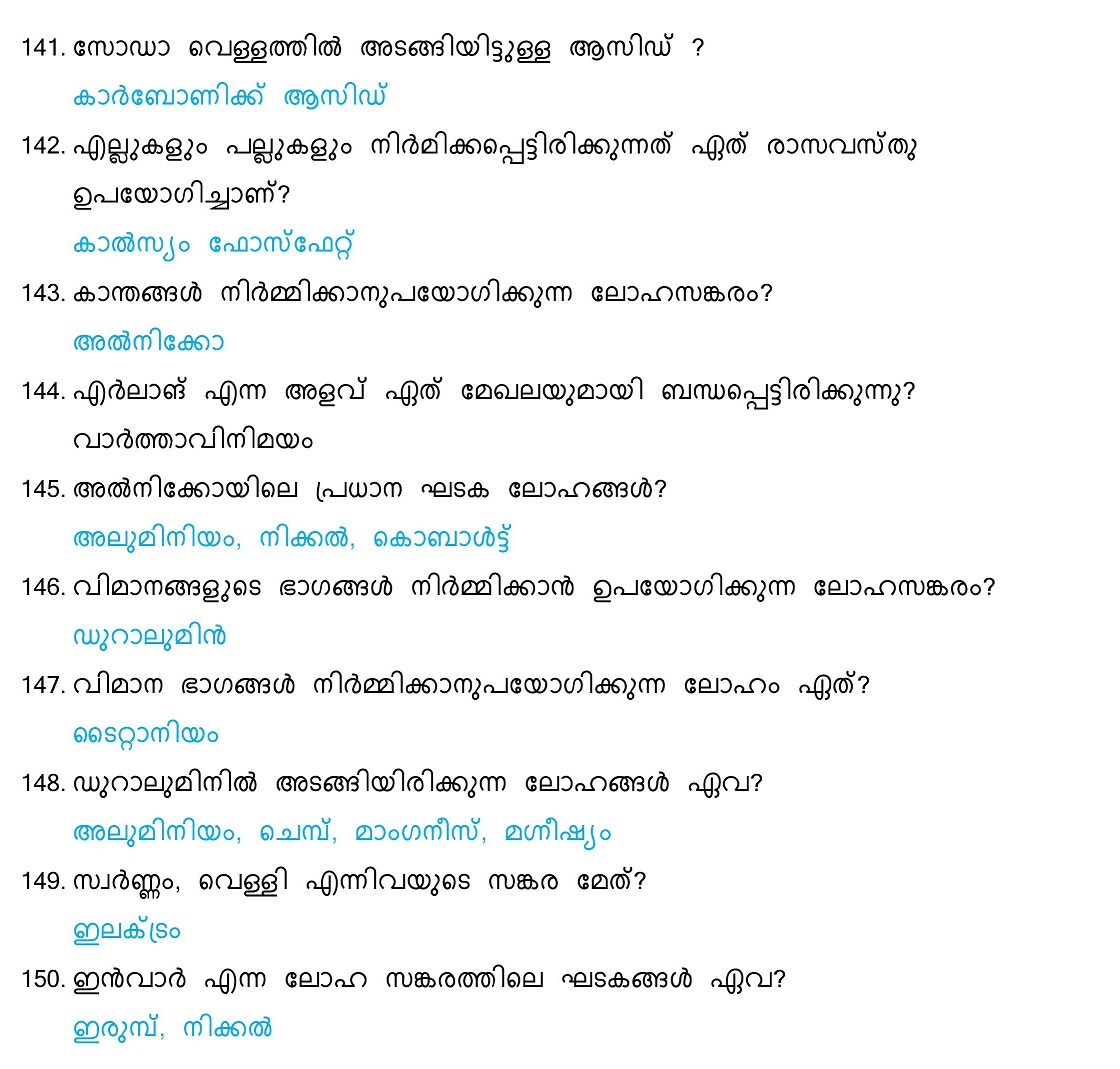 Quiz Questions And Answers In Malayalam QUIZ