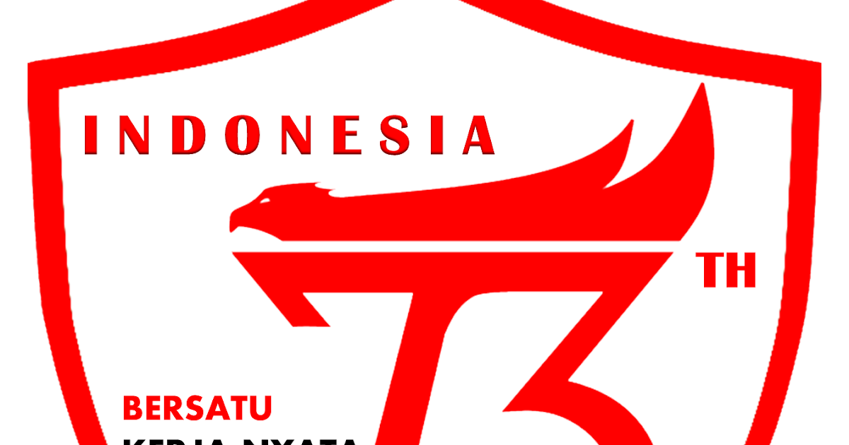 Logo Peringatan HUT Proklamasi Kemerdekaan RI Ke73 Tahun Versi BMH B