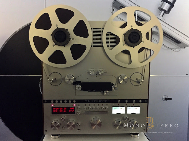 & Stereo © 2022: New Ballfinger M-063 reel-to-reel tape player exclusive report!