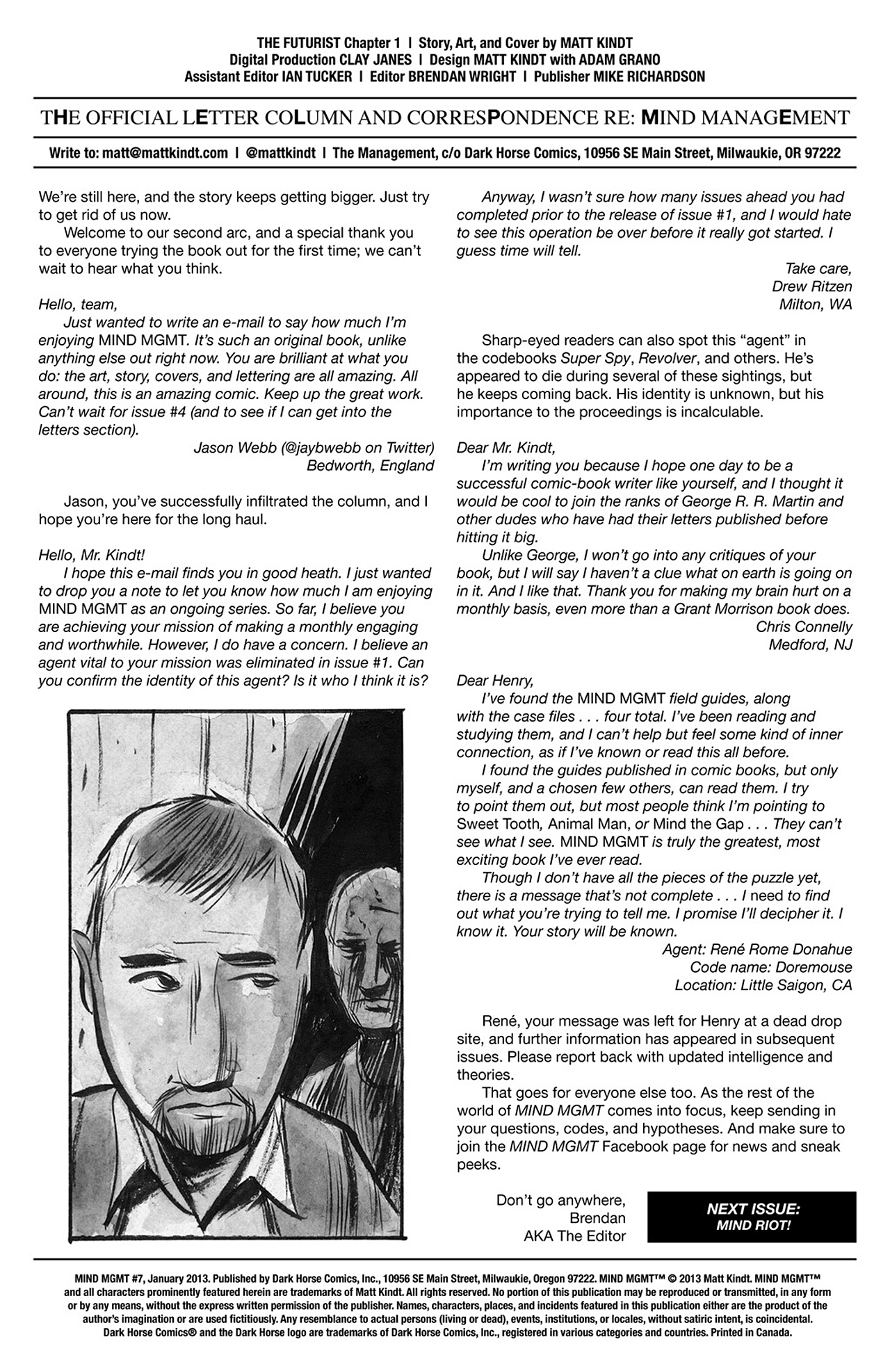 Read online MIND MGMT comic -  Issue #7 - 27