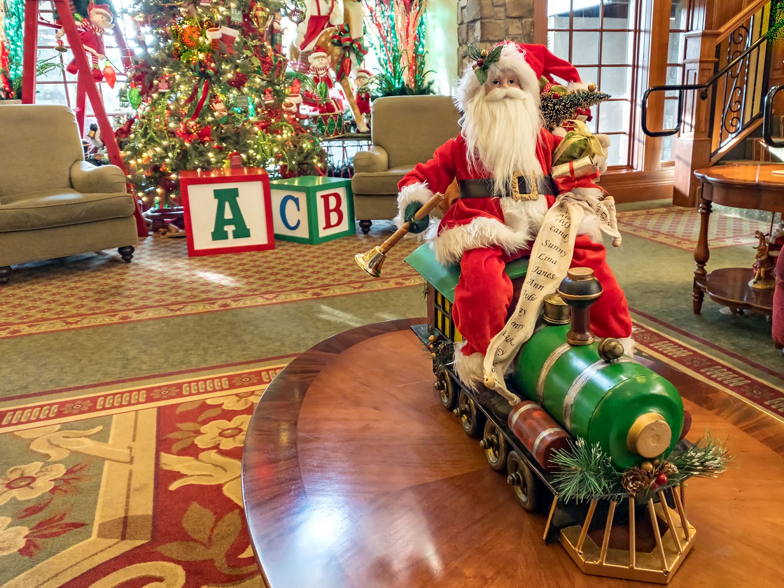 Bubba's Garage Staying in the Santa Suite The Inn at Christmas Place