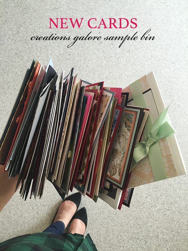 Creations Galore Blog New Cards In The Sample Bin