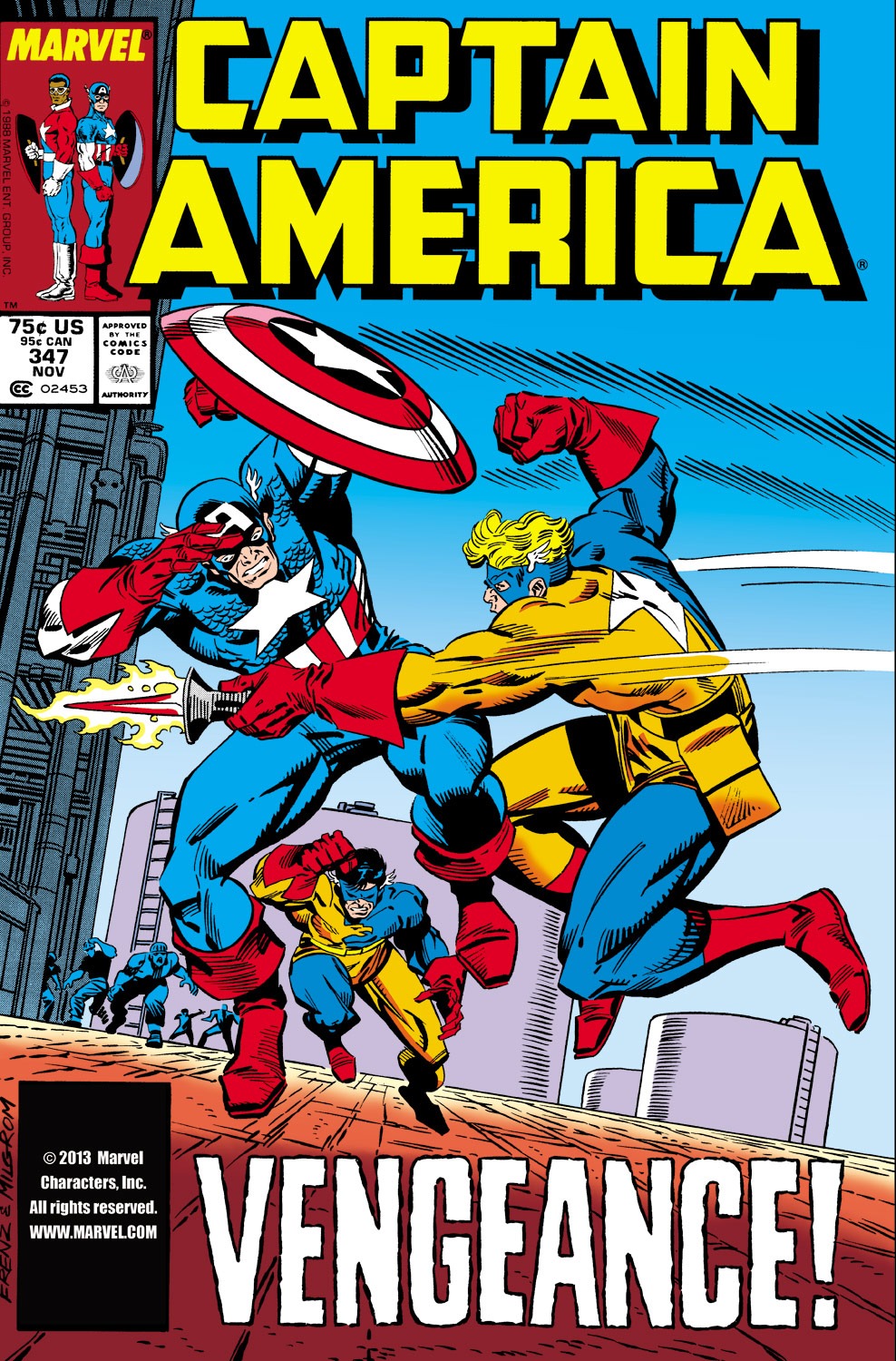 Captain America (1968) Issue #347 #277 - English 1