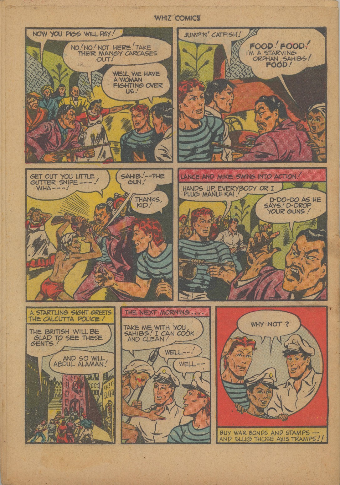 Read online WHIZ Comics comic -  Issue #53 - 49