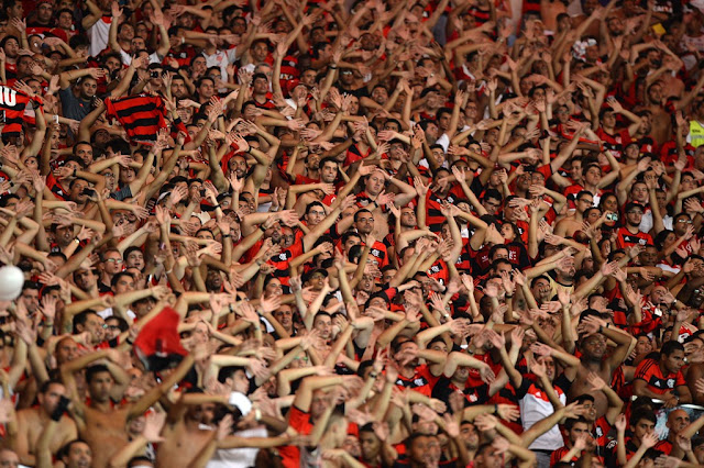 Torcida do Flamengo é eleita a mais fanática do Brasil.