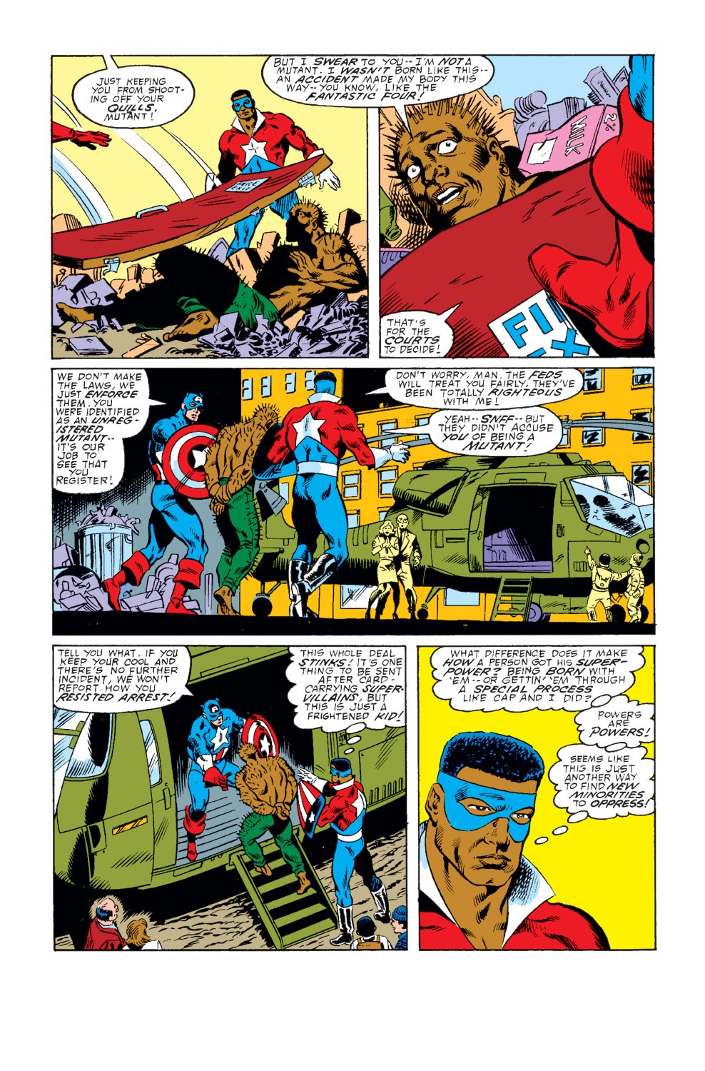 Read online Captain America (1968) comic -  Issue #343 - 5