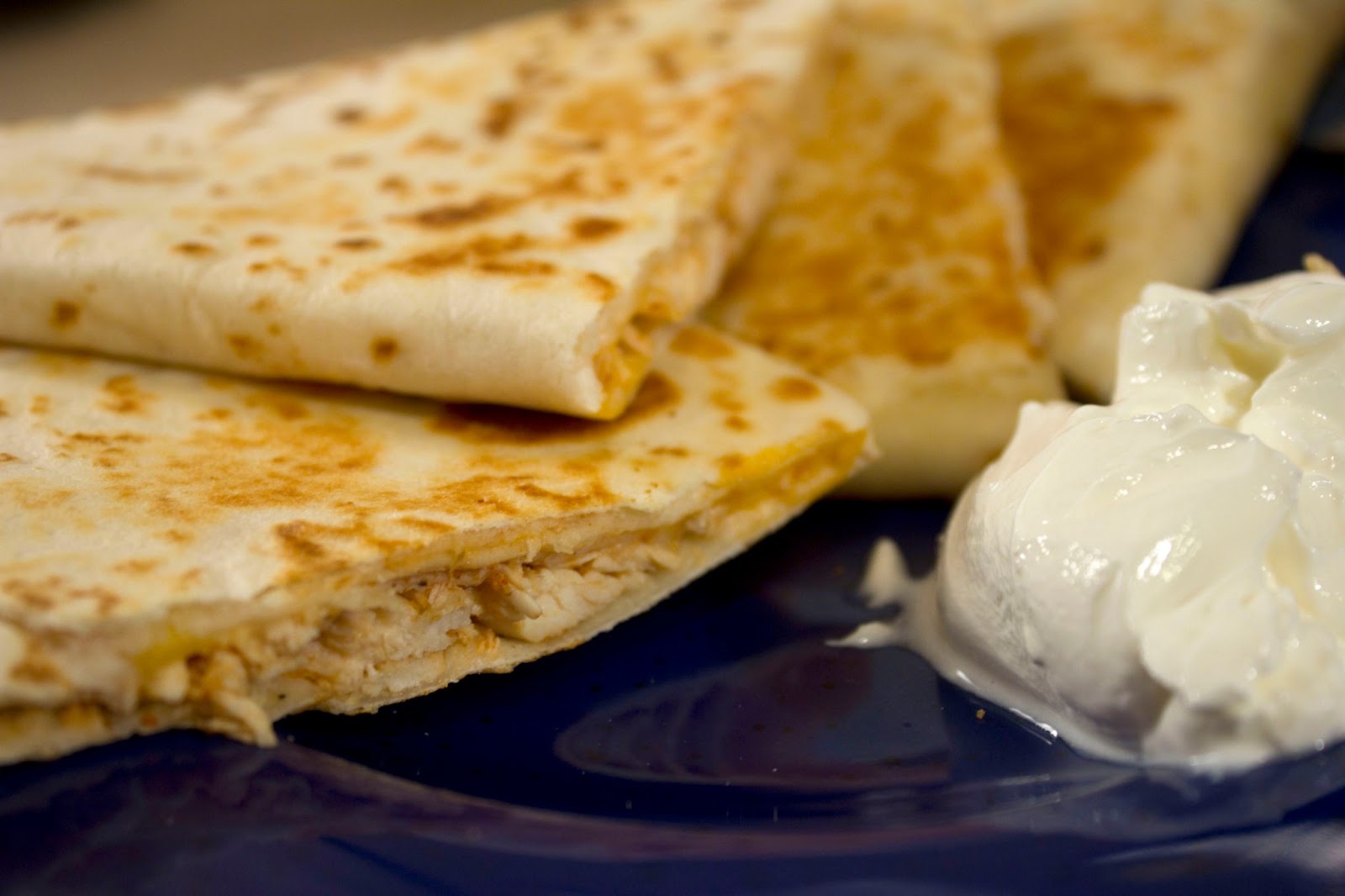 Munched Slow Cooker Chicken Quesadillas