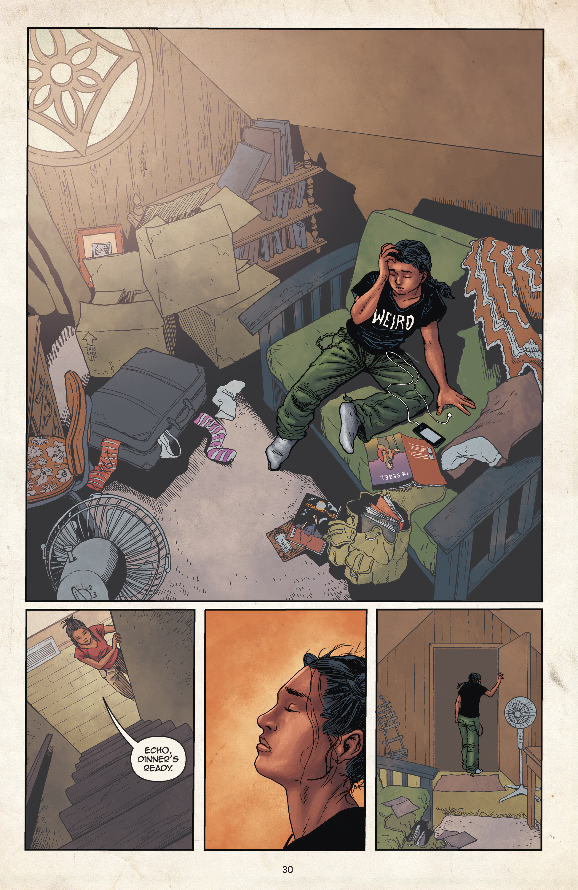 Read online A Girl Called Echo comic -  Issue #1 - 29