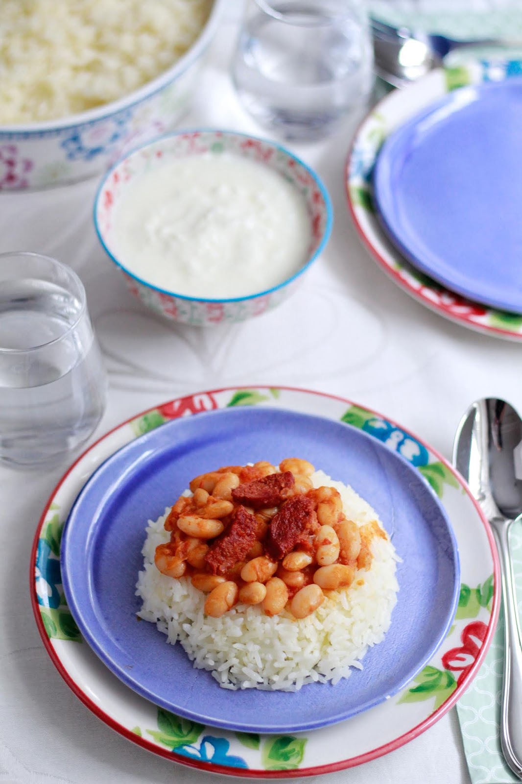 Sucuklu Kuru Fasulye ve Jasmine Pirinç Pilavı Özge'nin Oltası Tam