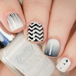 nail nails polish grey colour barry coconut finger ring base skittle w7 gradient hansen sally