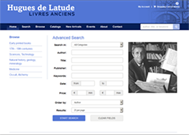 SITE WEB DE LA LIBRAIRIE