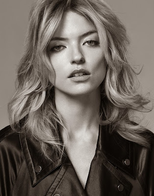 Martha Hunt looks stunning beauty and sexy legging for Singles Korea magazine photo shoot