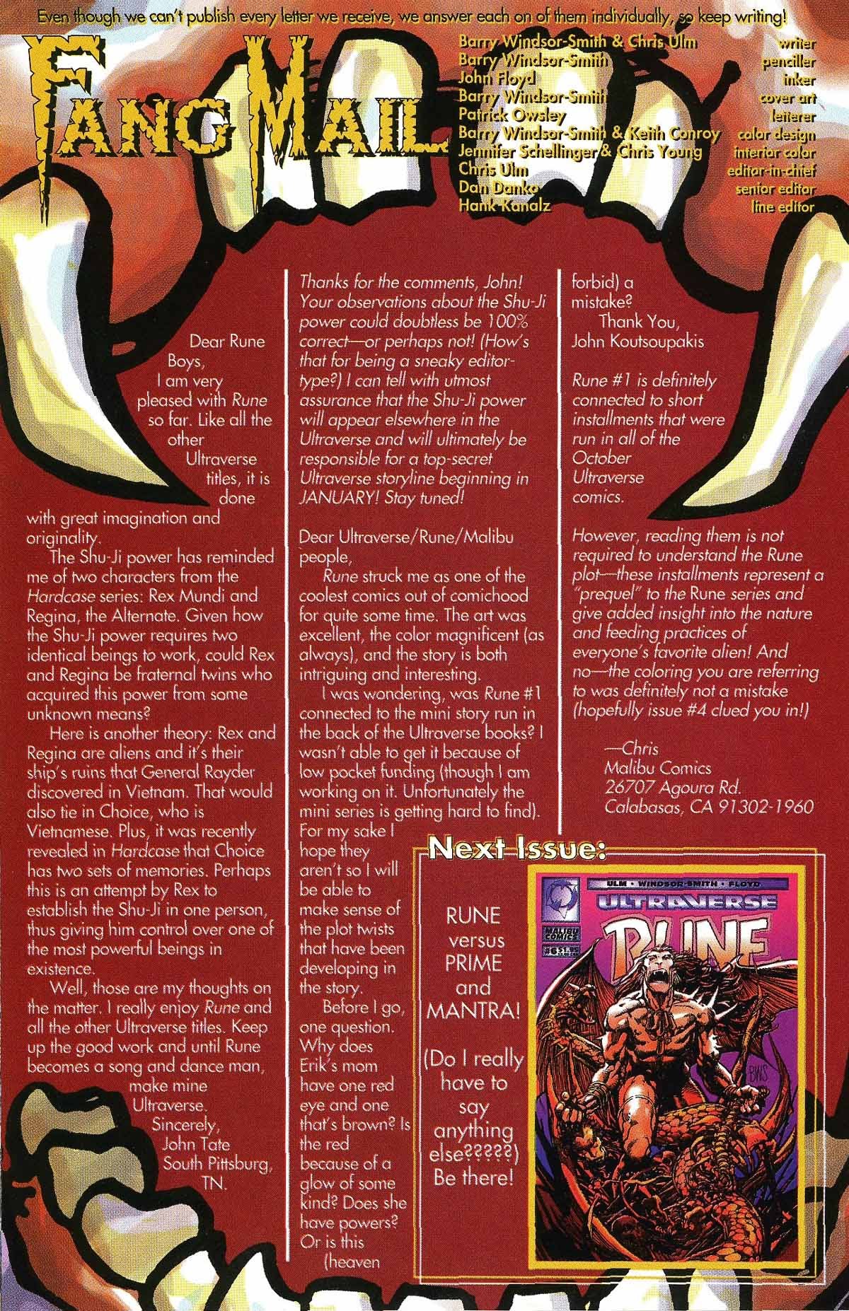 Read online Rune (1994) comic -  Issue #5 - 29