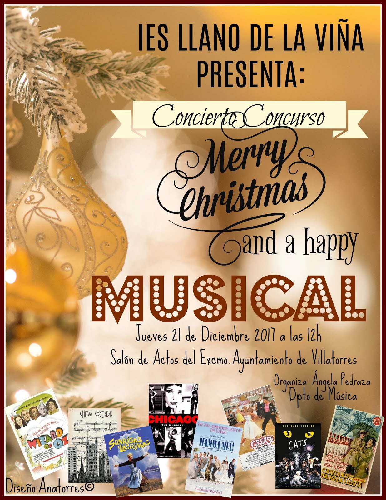 CONCIERTO CONCURSO DE NAVIDAD. MUSICALES