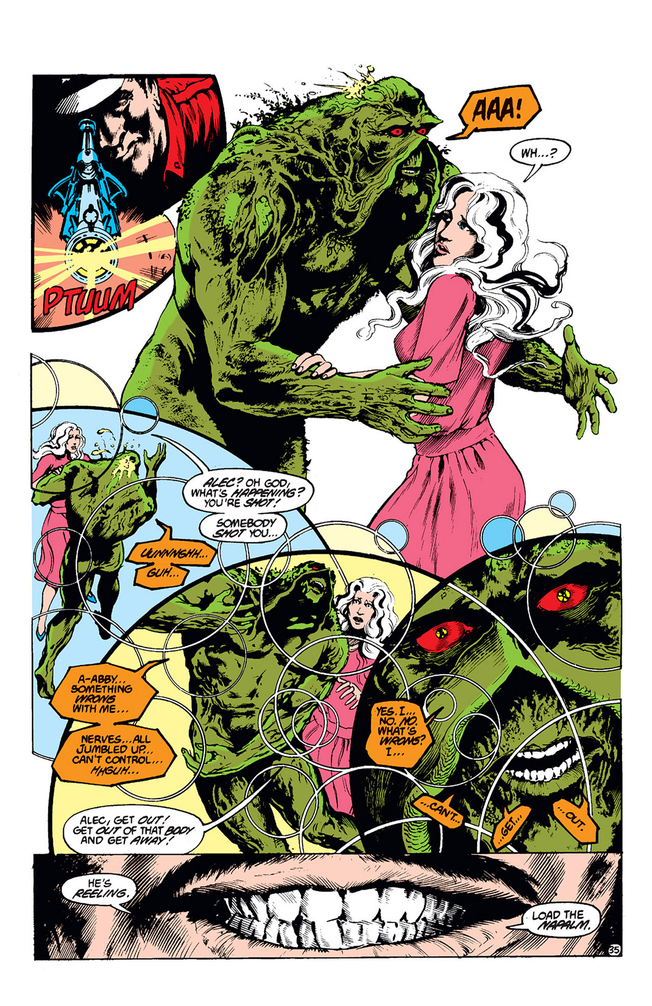 Read online Swamp Thing (1982) comic -  Issue #53 - 36