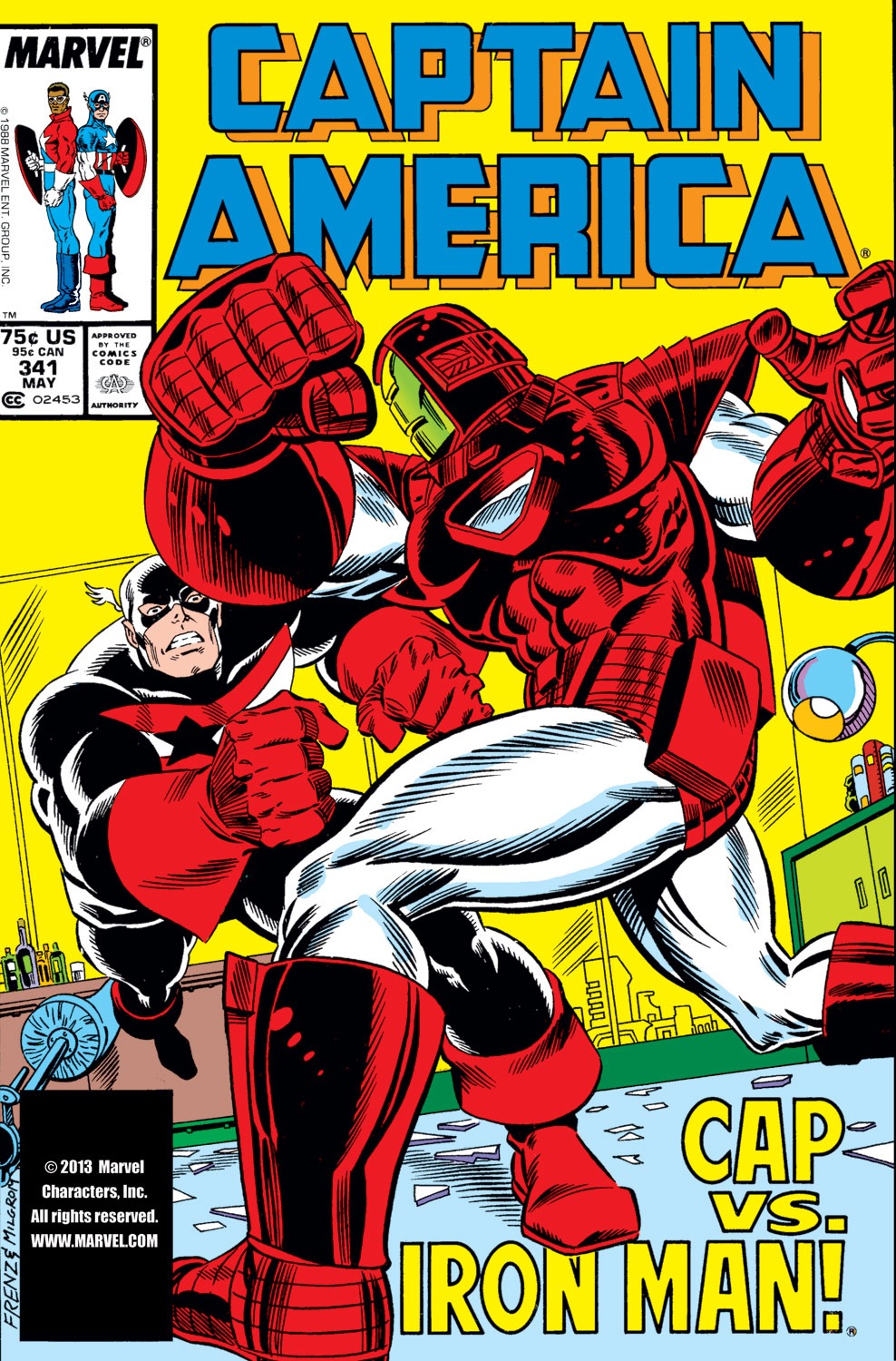 Captain America (1968) Issue #341 #271 - English 1