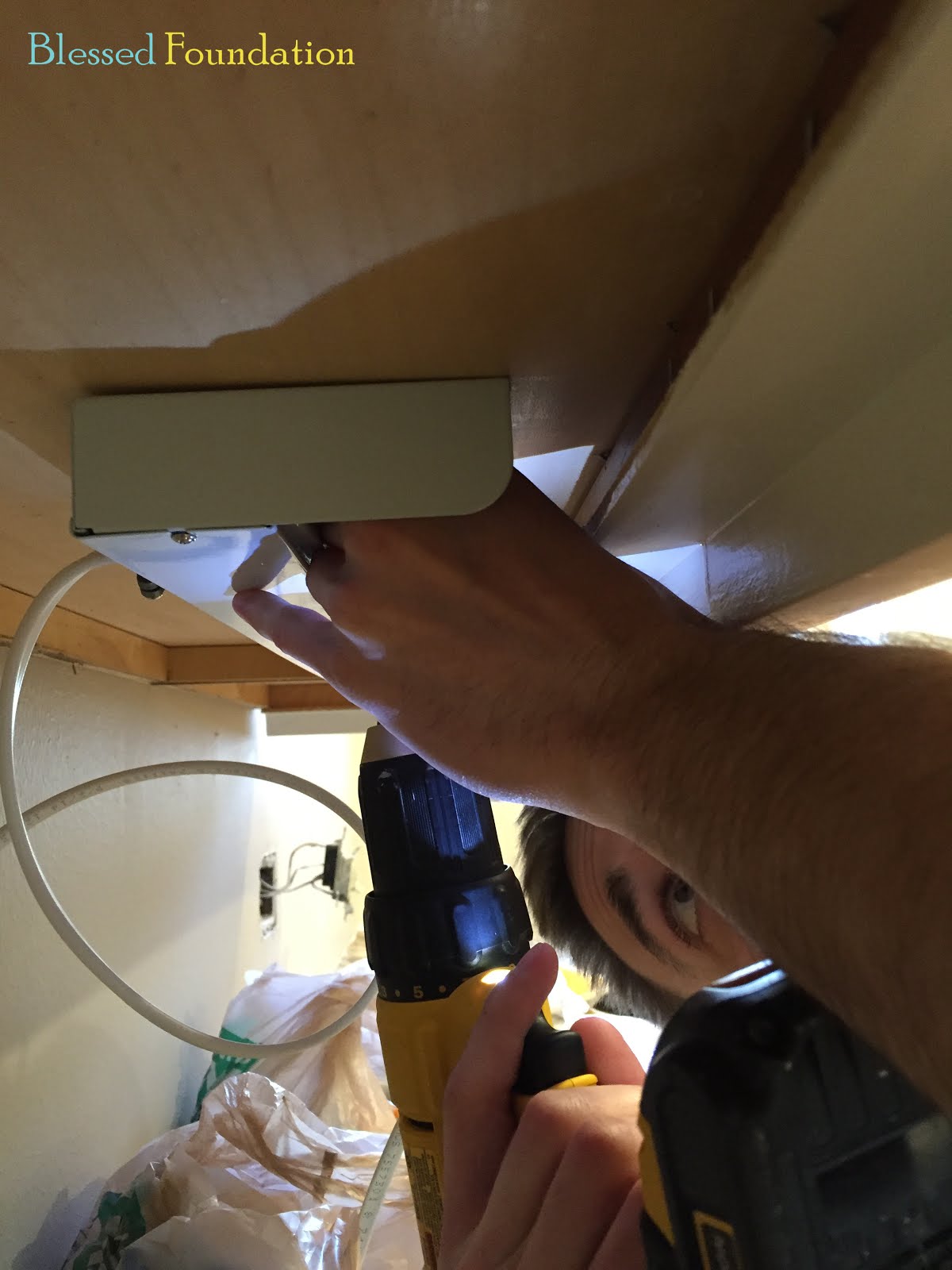 Blessed Foundation: Post 40: Cabinet Undermount Lighting