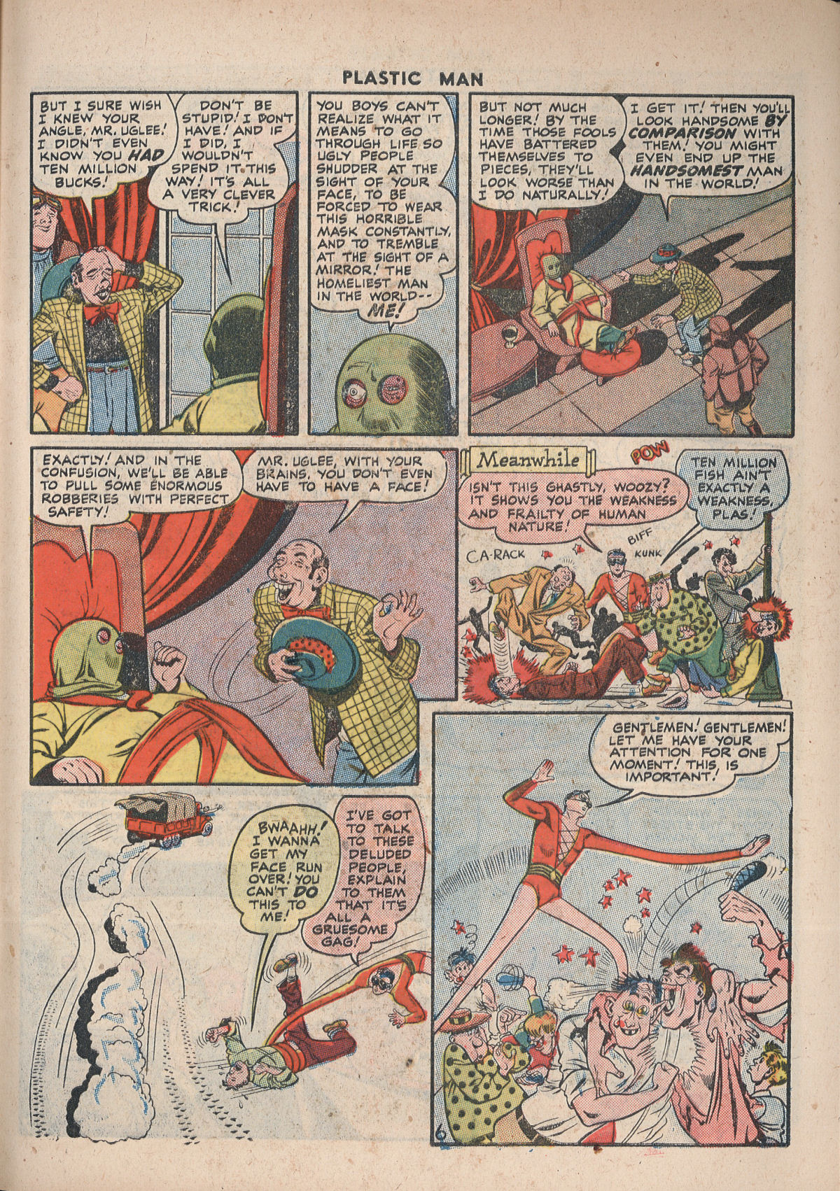 Read online Plastic Man (1943) comic -  Issue #8 - 41