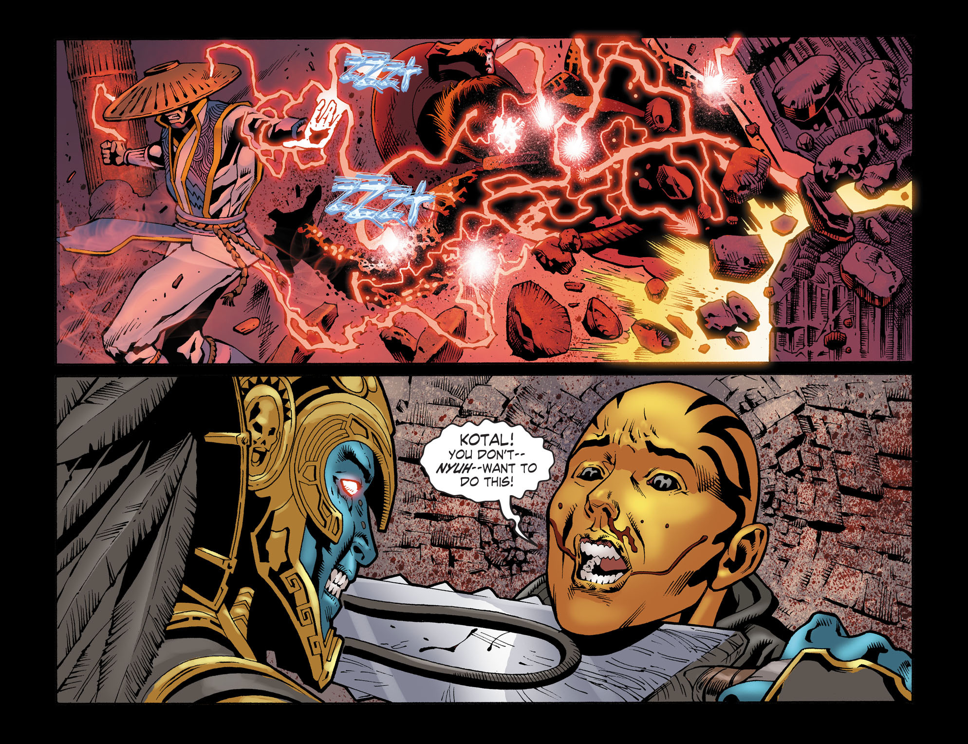 Read online Mortal Kombat X [I] comic -  Issue #33 - 7