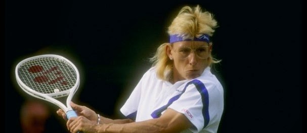 ... da Martina Navratilova