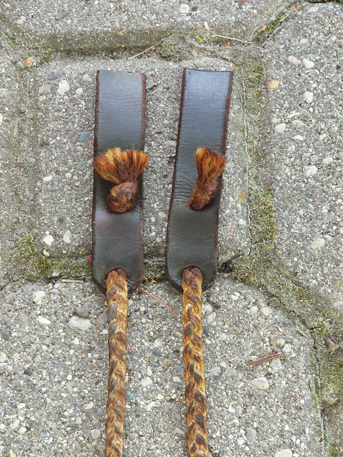 Leather from the Past Powder Horn Straps