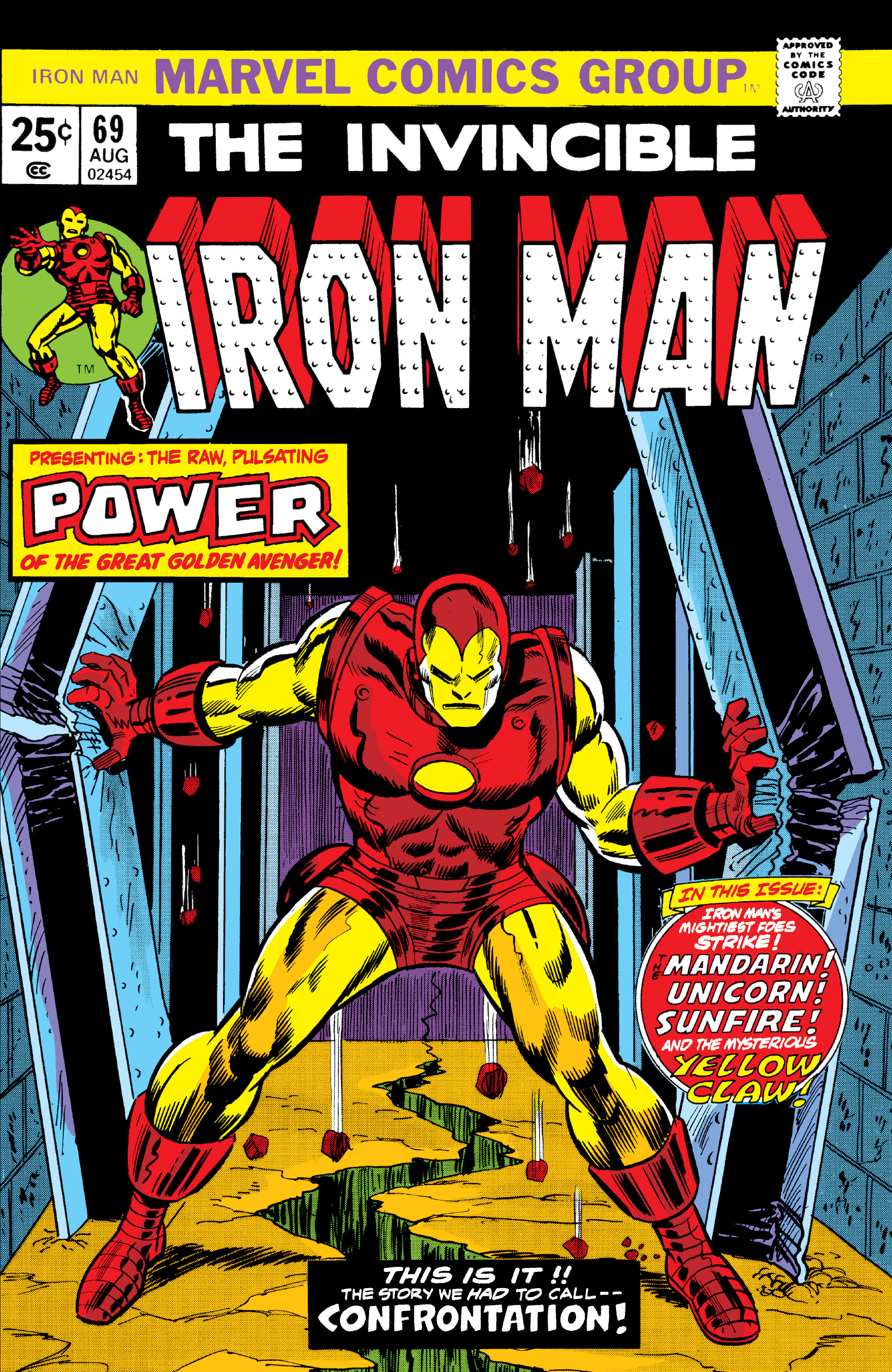 Read online Iron Man (1968) comic -  Issue #69 - 1
