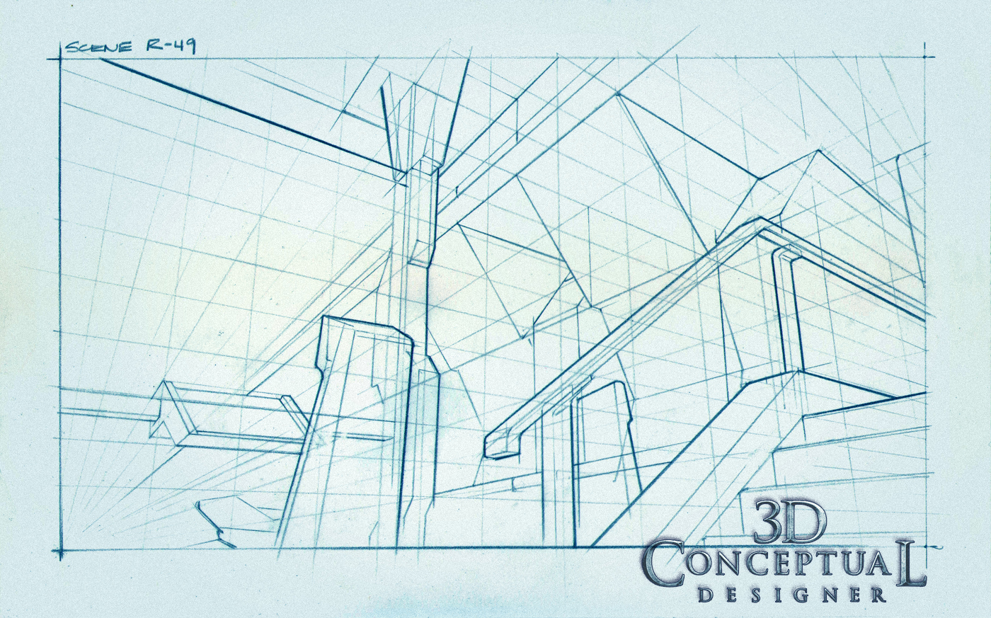 3DconceptualdesignerBlog Behind the Art The Under Drawings PART I