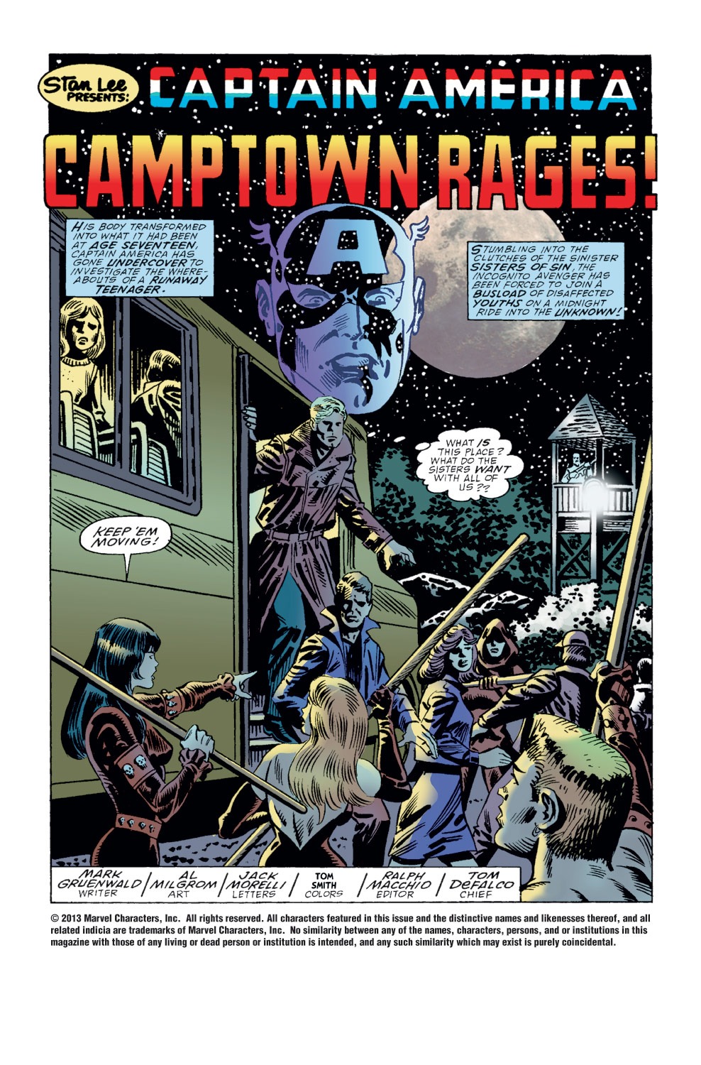 Read online Captain America (1968) comic - Issue #356 - 2