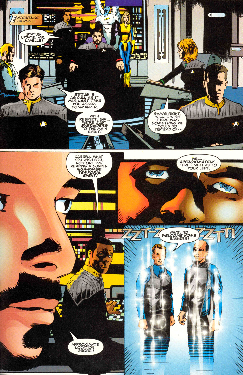 Star Trek: The Next Generation/X-Men: Second Contact issue Full - Page 40