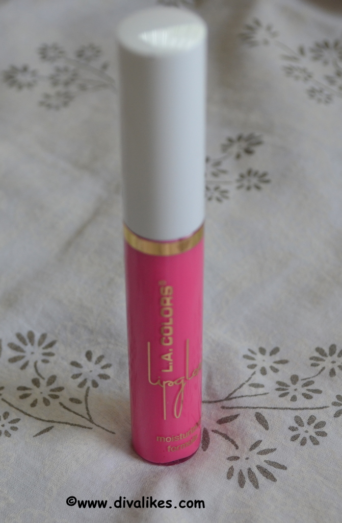 L.A. Colors Lip Gloss Paradise Pink Review Diva Likes