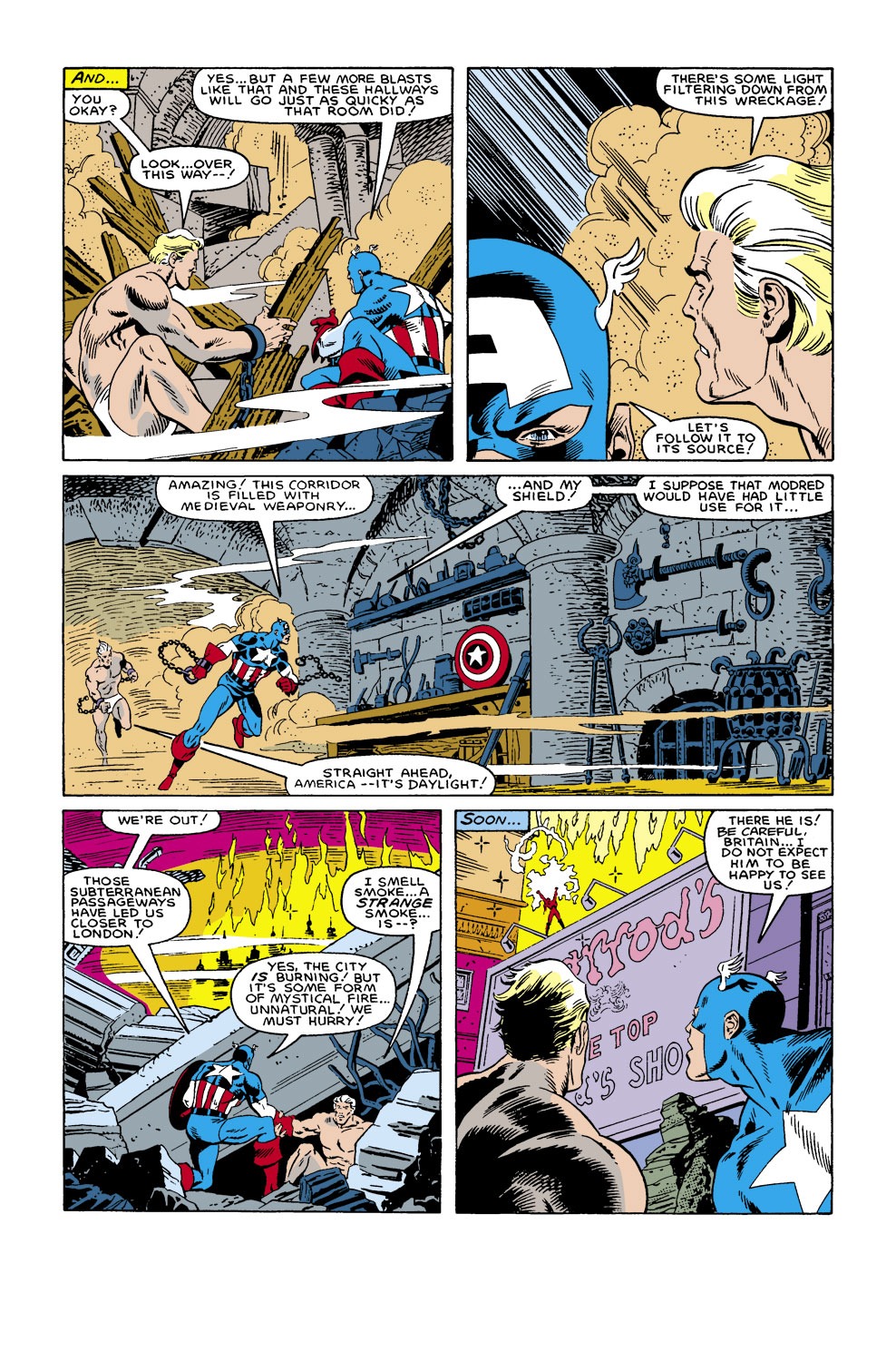 Read online Captain America (1968) comic -  Issue #306 - 12