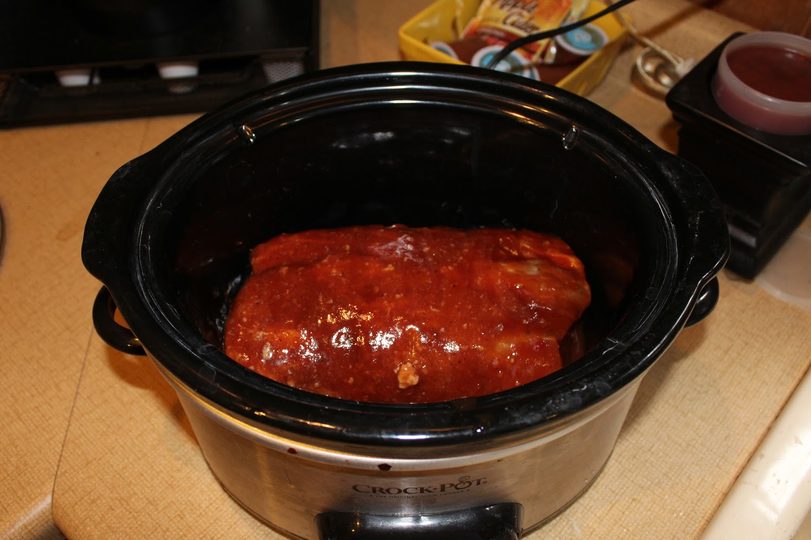 Growing to Four: BBQ Pulled Pork Crock Pot Freezer Meal