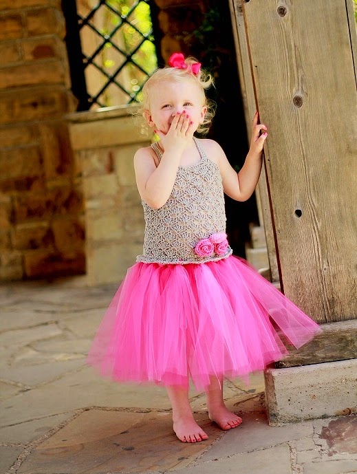For the Love of Crochet Along Crochet Tutu Dress