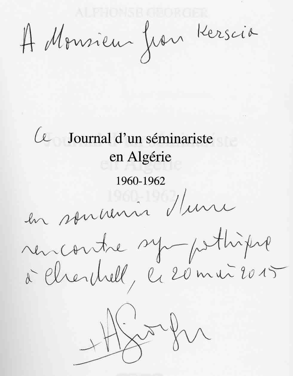 Journal Dun Seminariste En Algerie 19601962 Audiobook Free