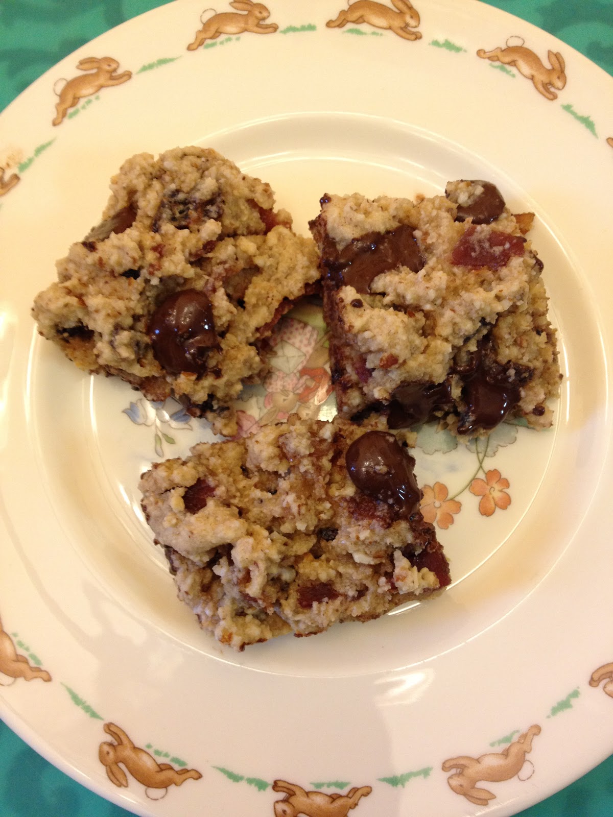 Feeding Ger Sasser Paleo Bacon Chocolate Chip Bars