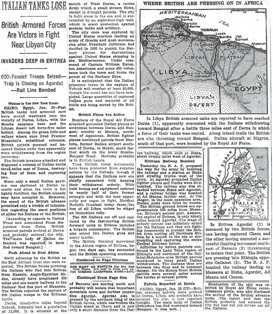 World War Two Daily January 26 1941 Churchill Working Hard