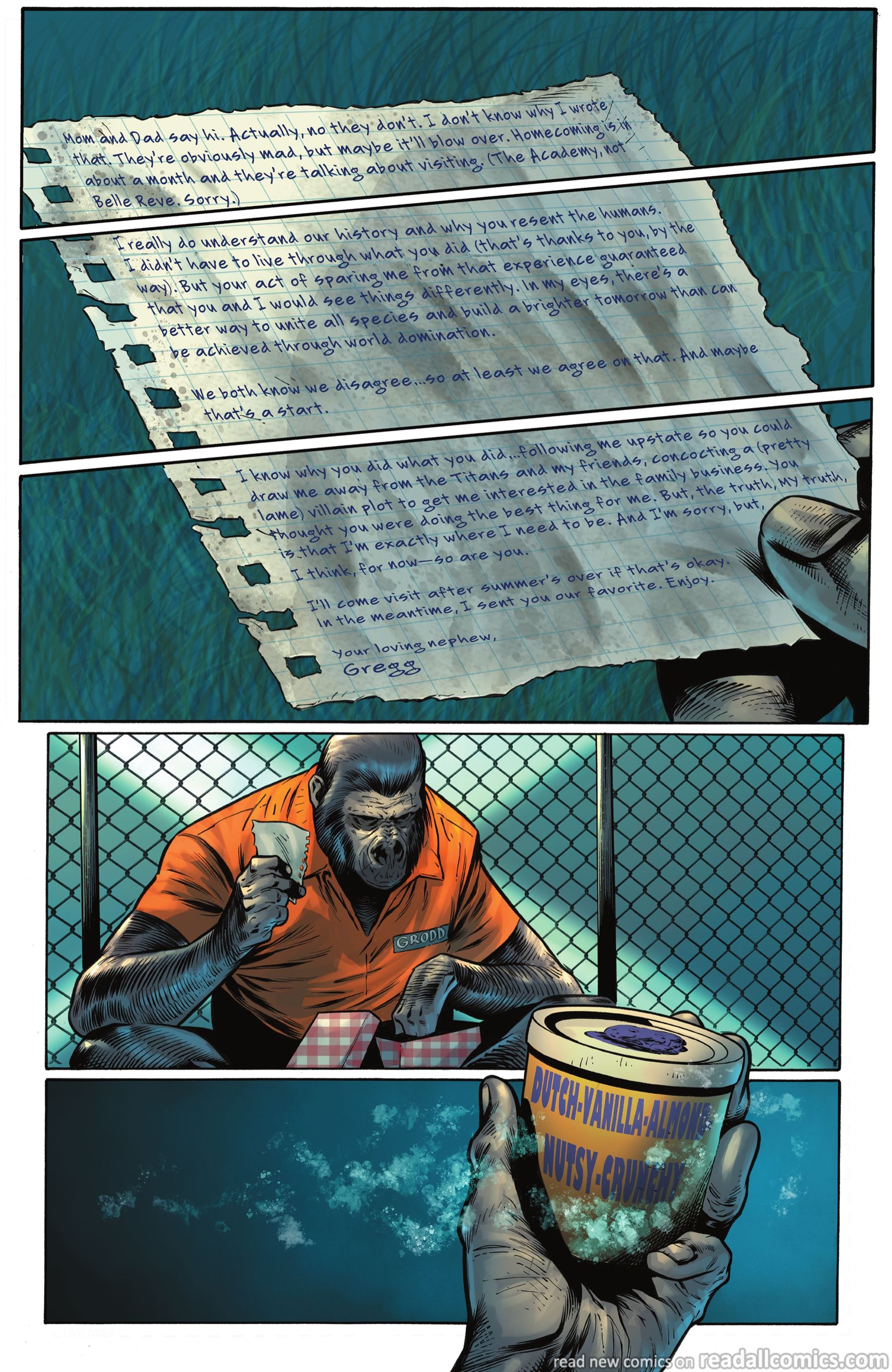 Teen Titans Academy #1 chapter 7 page 21