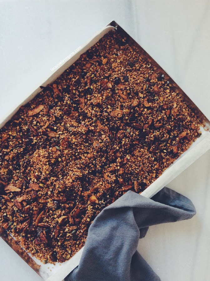 Granola de chocolate casera