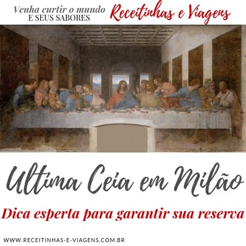 Ultima Ceia Santa Ceia em Milão