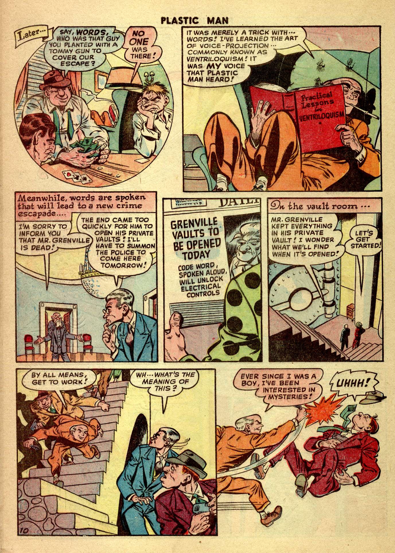 Read online Plastic Man (1943) comic -  Issue #14 - 12